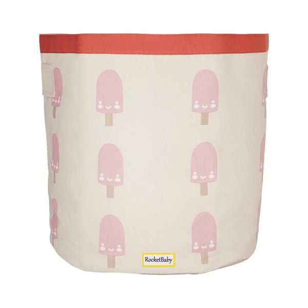 Cutie de depozitare pentru copii  din material textil Sweetie the Ice Cream - Rocket Baby