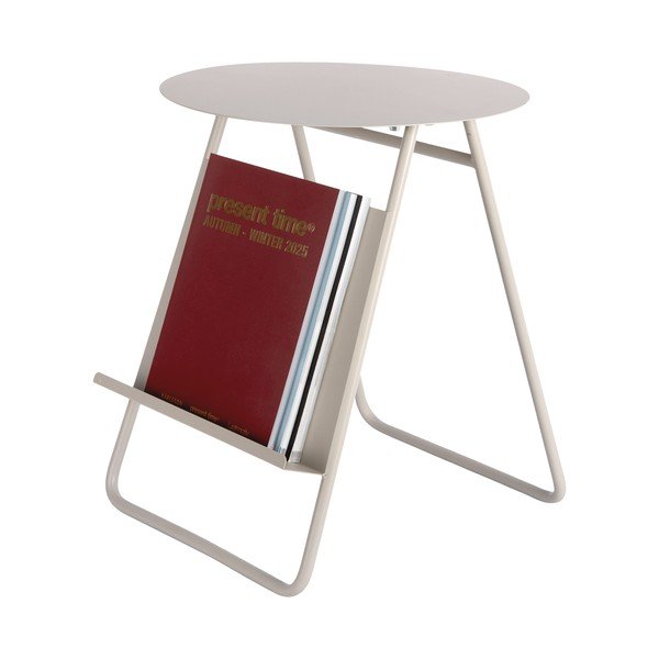 Măsuță auxiliară rotundă din metal ø 40 cm Esencia – Leitmotiv-image-2