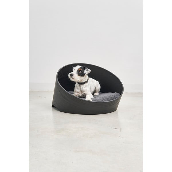 Pat pentru animale de companie negru 75x60 cm Covo Ash Black/Anthracite S – MiaCara-image-2