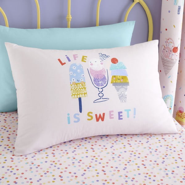 Lenjerie pentru pătuț pentru copii 120x150 cm Ice Cream Fundae - Catherine Lansfield-image-3