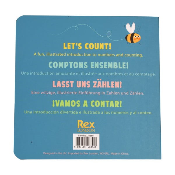 Jucărie interactivă First Numbers Book Animals – Rex London-image-4