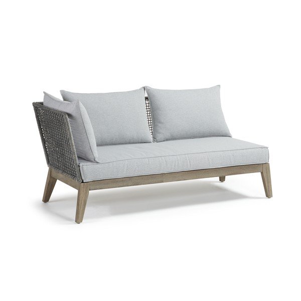 Canapea cu 2 locuri La Forma Relax, gri deschis