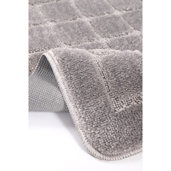 Covorașe de baie gri 2 buc. 50x80 cm Kareli – Foutastic-image-3