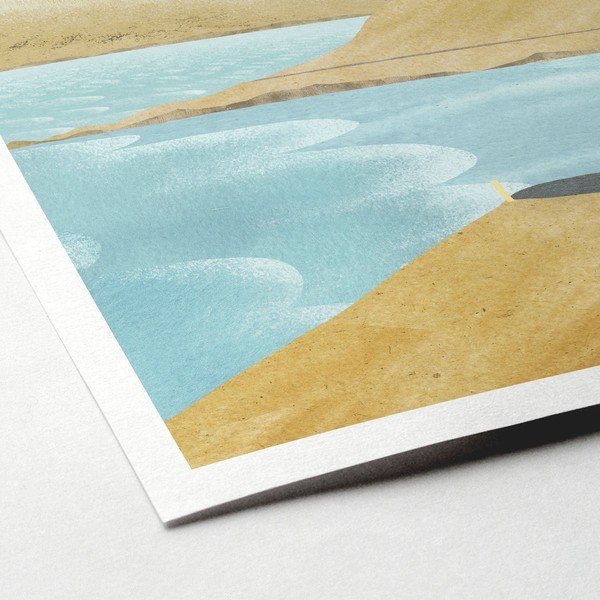 Poster Travelposter Iceland, A2-image-2