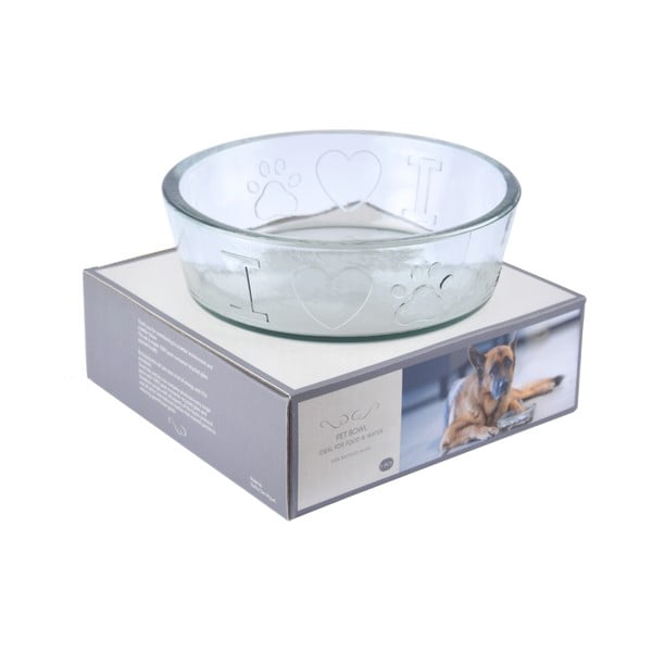 Bol pentru animale din sticlă pentru animale de companie ø 24 cm – Ego Dekor-image-2