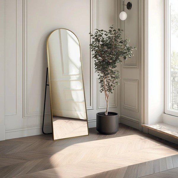 Oglindă de perete/de podea 50x140 cm Aurea – Styler-image-1