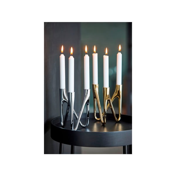 Sfeșnic Morsø Roots, argintiu-image-1