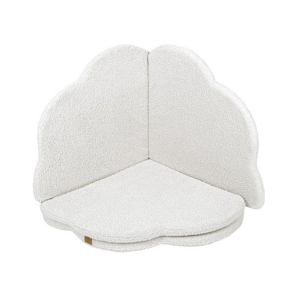 Saltea de joacă pentru copii albă 160x160 cm – Meowbaby-image-1