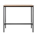 Masă de bar cu aspect de lemn de stejar 60x120 cm Cesura – Unique Furniture