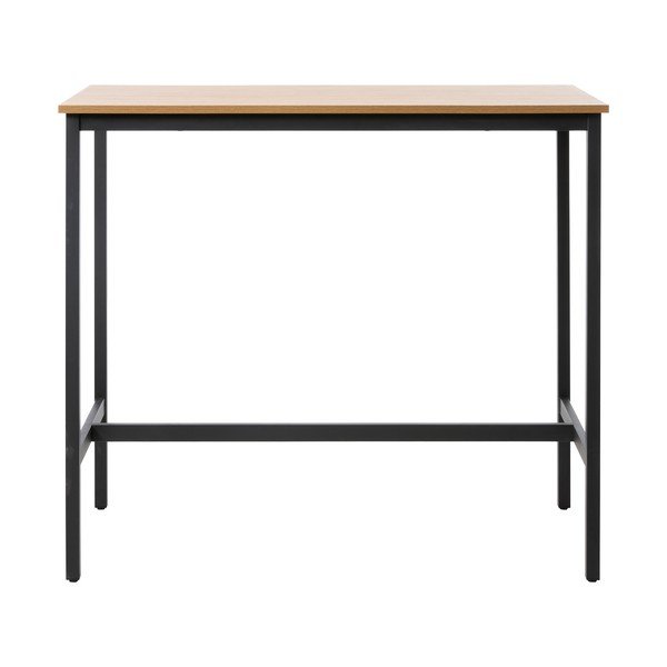 Masă de bar cu aspect de lemn de stejar 60x120 cm Cesura – Unique Furniture