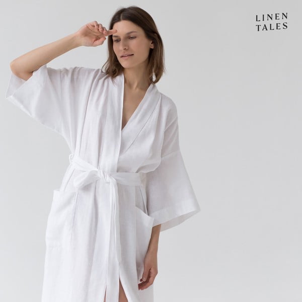 Halat alb S/M din in Summer – Linen Tales-image-3