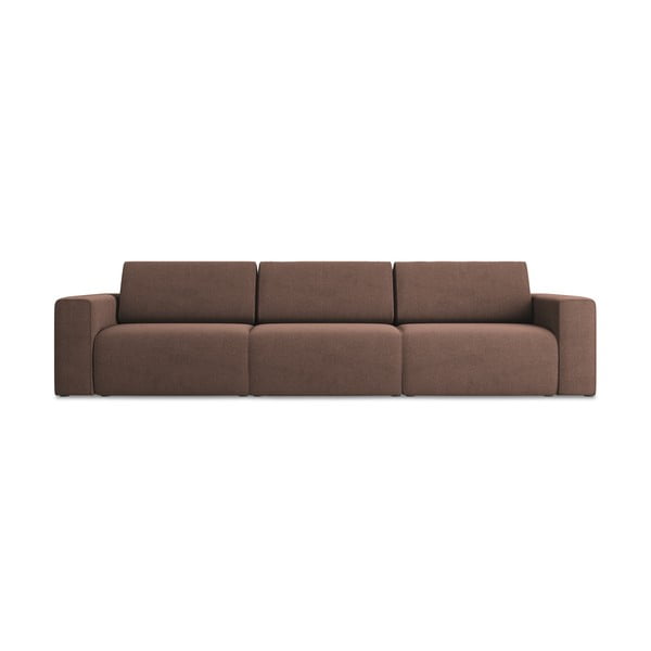 Canapea modulară roz 314 cm Kalea – Makamii