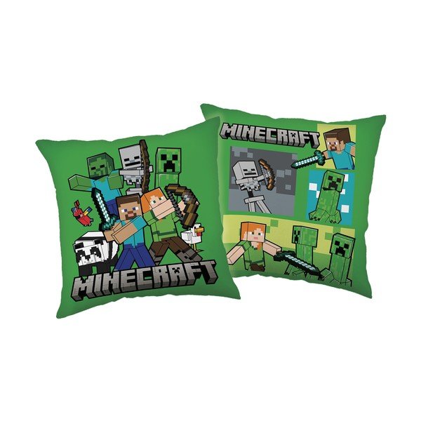 Pernă pentru copii ø 40 cm Minecraft "Life" – Jerry Fabrics