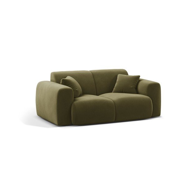 Canapea kaki cu tapițerie din catifea 170 cm Molino – Micadoni 