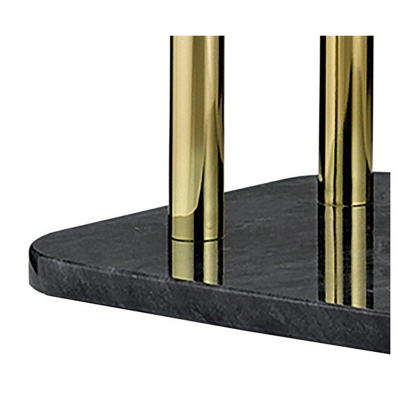 Suport de prosoape din marmură Kela Liron, negru-image-2