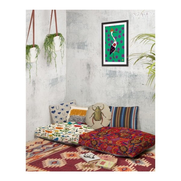 Pernă șezut Madre Selva Paisley, 60 x 80 cm-image-3