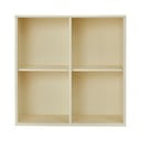 Bibliotecă galben-deschis suspendată 70x70 cm Mistral – Hammel Furniture