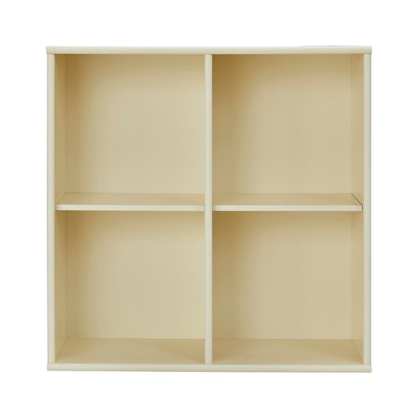 Bibliotecă galben-deschis suspendată 70x70 cm Mistral – Hammel Furniture