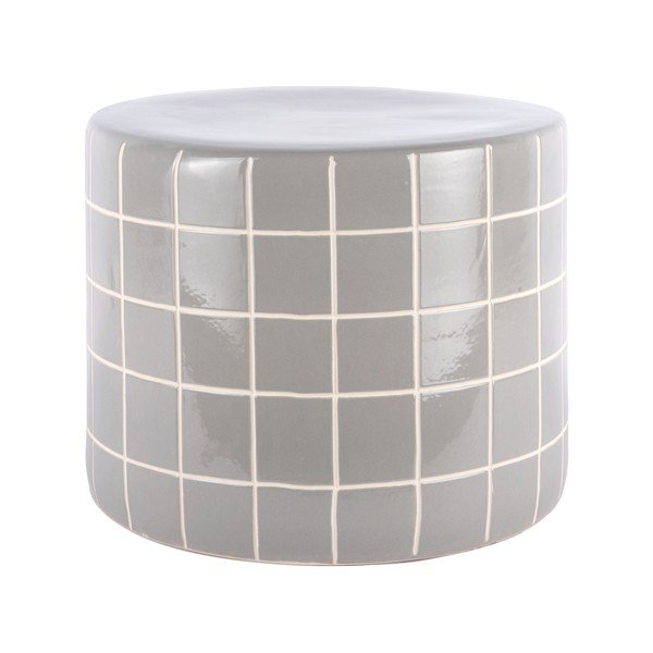 Măsuță auxiliară rotundă din ceramică ø 42 cm Retro Tiles – Leitmotiv