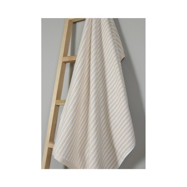 Prosop din bumbac My Home Plus Bath, 75 x 135 cm, bej-image-1