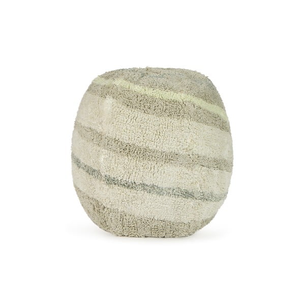 Fotoliu puf pentru copii verde salvie Neptune – Lorena Canals