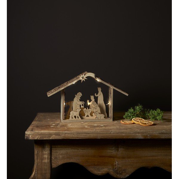Decorațiune luminoasă maro  de  Crăciun Yuletide – Star Trading-image-3