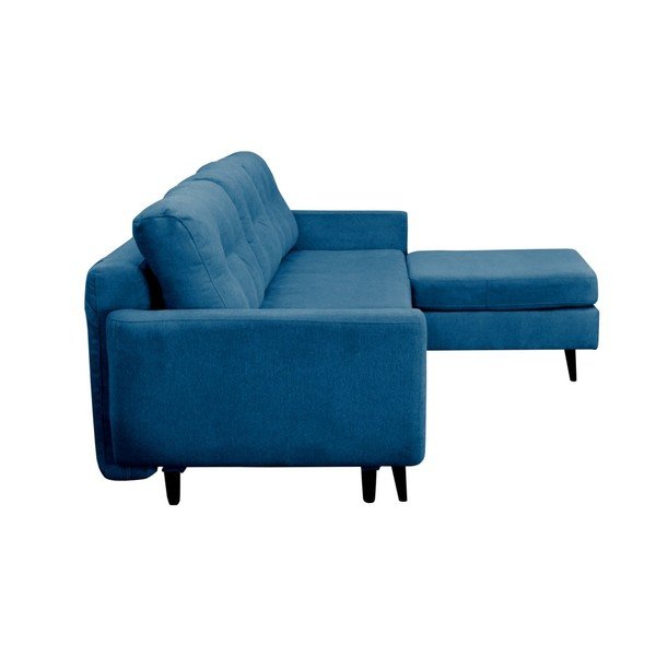Canapea extensibilă cu 3 locuri, picioare negre,  Mazzini Sofas Hortensia, pe dreapta-image-2