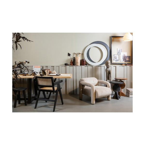 Scaun dining negru din lemn   de pin Gunn – WOOOD-image-2