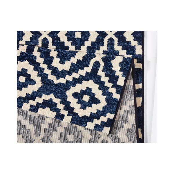 Covor Mint Rugs Diamond Ornamental, 133 x 195 cm, albastru-image-2