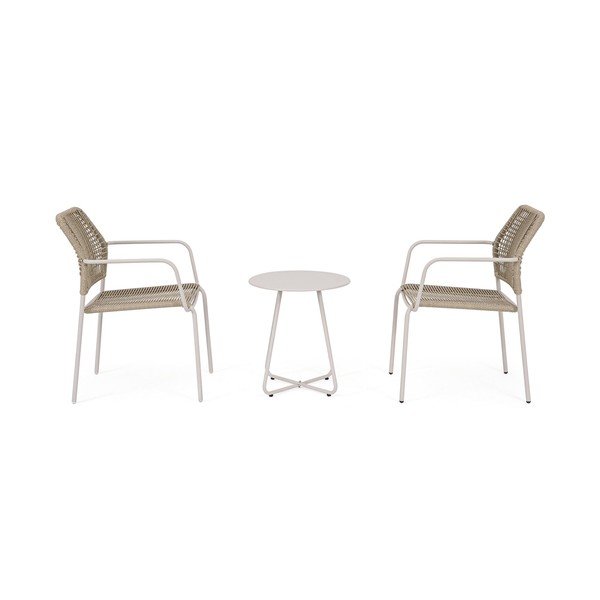 Măsuță de grădină rotundă din oțel ø 45 cm Jable – Bizzotto-image-1