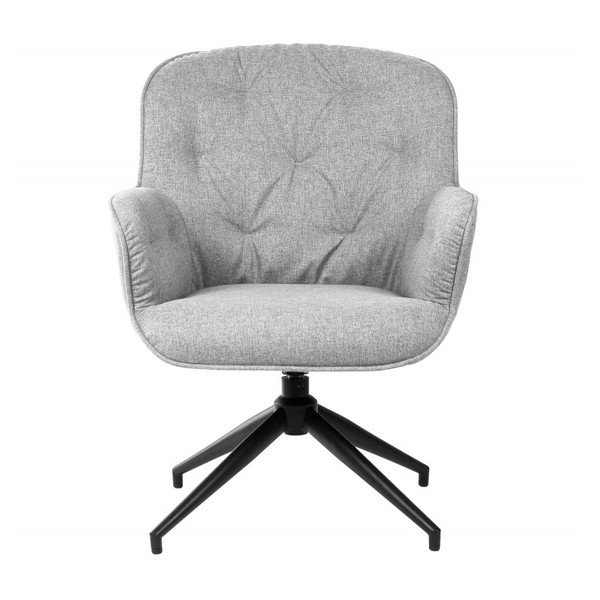 Scaun rotativ sømcasa Atenas, gri deschis-image-2