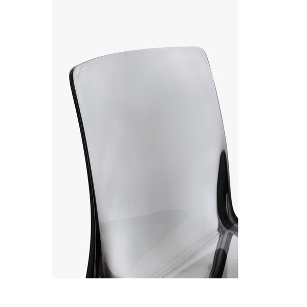 Scaun de grădină gri din plastic Adele – Bizzotto-image-1