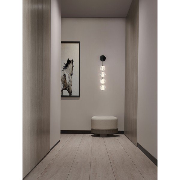 Aplică de perete negru-mat LED din metal Ifos – Nova Luce-image-1