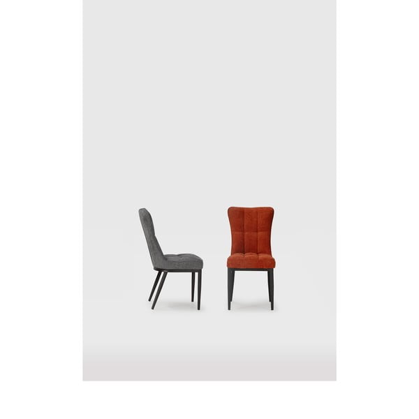 Scaune de dining teracotă 2 buc. Damon – Marckeric-image-2