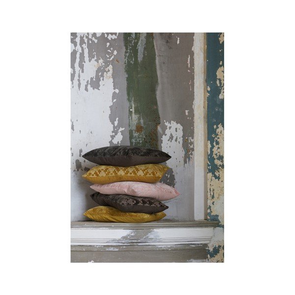 Pernă din bumbac BePureHome, 50 x 50 cm, maro-image-2