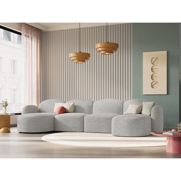 Colțar gri deschis Blair – Micadoni Home-image-1