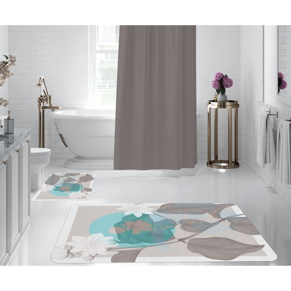 Set covorașe  de baie gri 2 buc.  – Oyo Concept-image-1