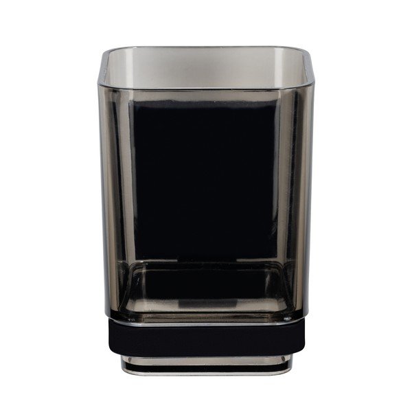 Suport pentru periuța de dinți negru autoadeziv din plastic Quadro – Wenko-image-2