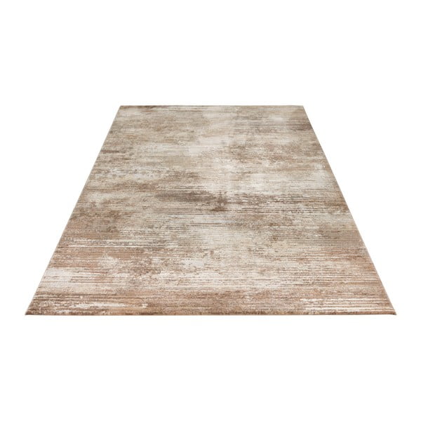 Covor Elle Decoration Arty Trappes, 160 x 230 cm, maro - crem-image-3