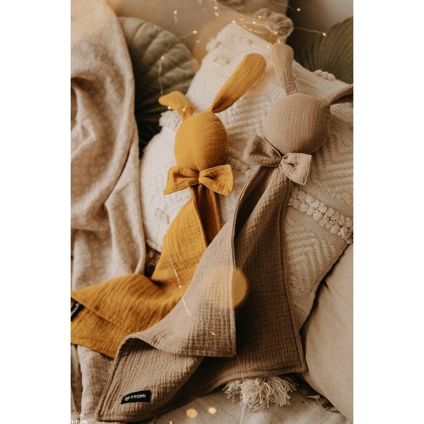 Jucărie de confort din muselină Bunny – T-TOMI-image-2