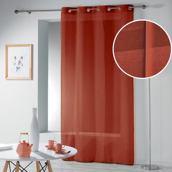 Perdea teracotă 140x240 cm Telma – douceur d'intérieur-image-4