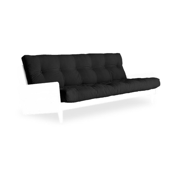 Canapea variabilă Karup Design Indie White/Dark Grey, gri închis-image-1