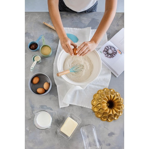 Formă de copt din aluminiu turnat Bonami Selection Volcania, auriu-image-4