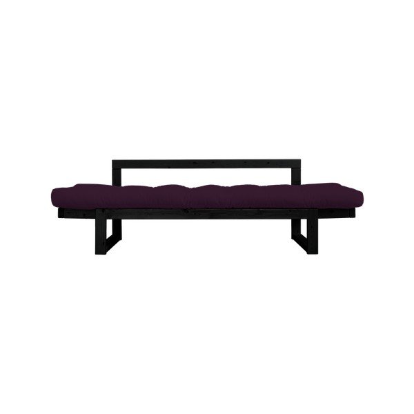 Canapea extensibilă Karup Edge Black/Purple Plum-image-2