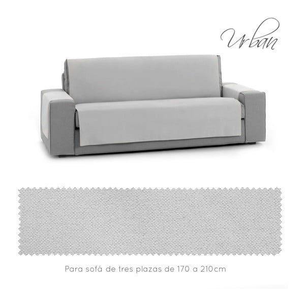 Husă gri deschis pentru canapea cu 3 locuri Urban – Casa Selección-image-2