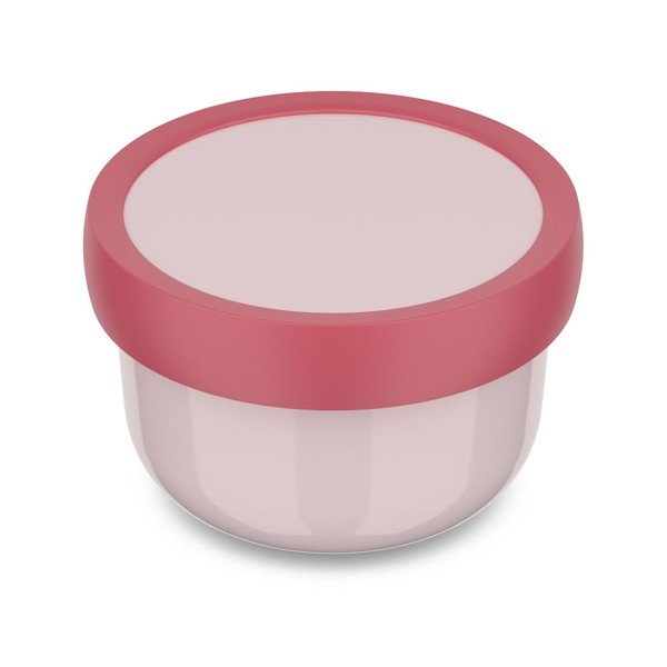 Cutie de gustări pentru copii roz din plastic Campus – Mepal