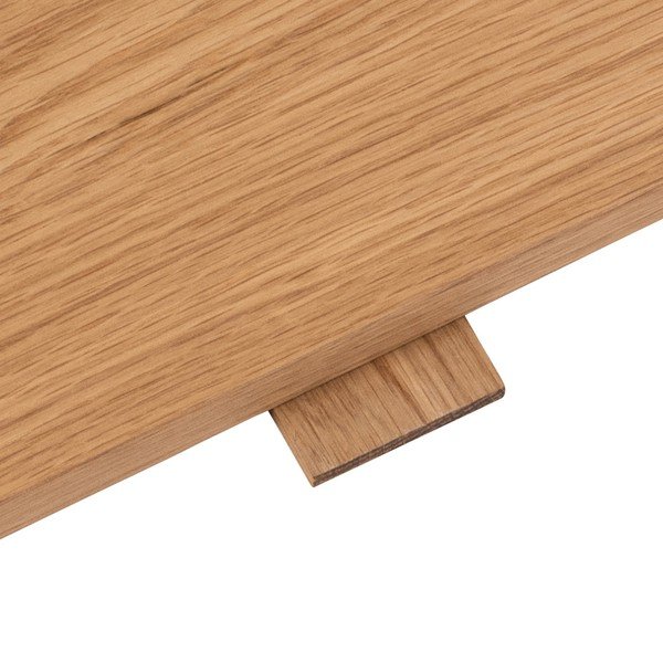Extensie pentru masă cu aspect de lemn de stejar 100x50 cm Atlantic – Actona-image-3