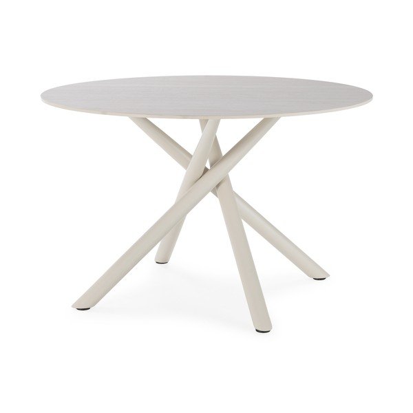 Masă de dining rotundă cu blat ceramic ø 119,5 cm Talia – Marckeric