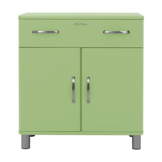 Comodă înaltă verde 86x92 cm Malibu - Tenzo