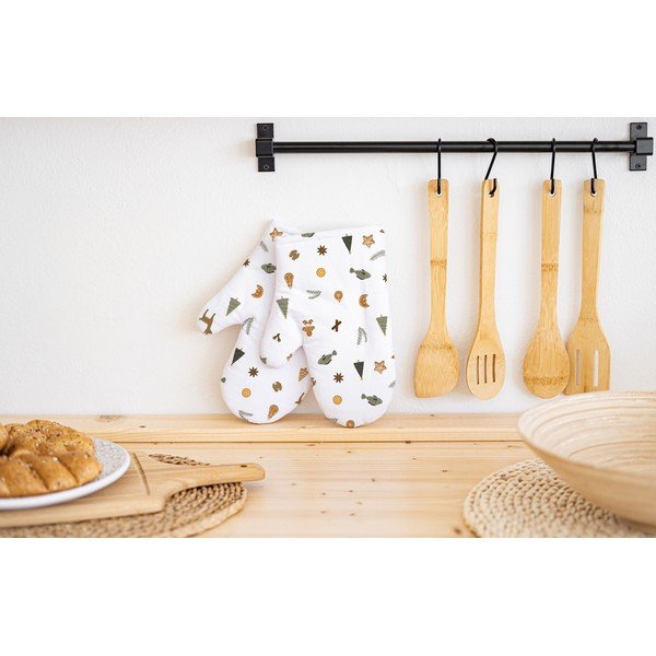 Mănuși de bucătărie de Crăciun în set de 2 Ready for Christmas - Butter Kings-image-1